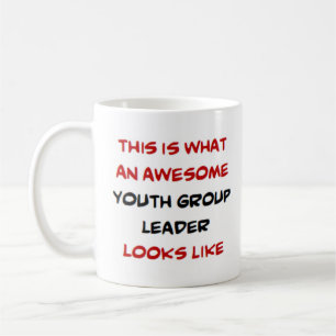 youth group leader, awesome coffee mug