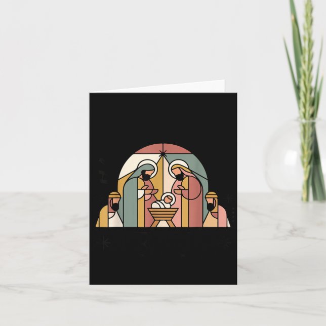 Youth Happy Birthday Jesus Christmas Christian Tod Card (Front)