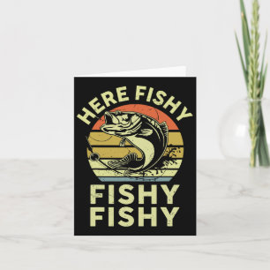 Youth Here-fishy Shirt Kids Toddler Men Funny B Fi Card