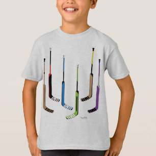 Youth Hockey Goalie Sticks T-Shirt