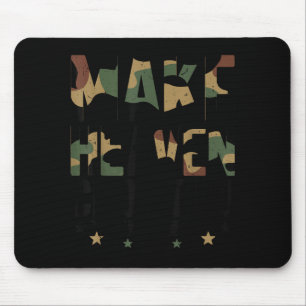 Youth Make Heaven Crowded Camouflage Jesus Camo Ch Mouse Mat