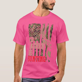 Youth Men Id Rather Hunting Deer Camo Funny Hunter T-Shirt