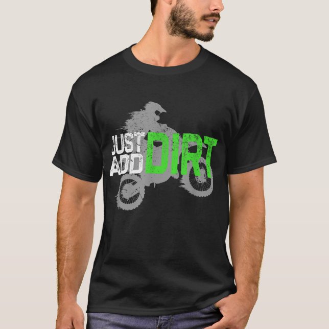 Youth Motocross Boys Dirt Bike Dirtbike Kids Dirt  T-Shirt (Front)