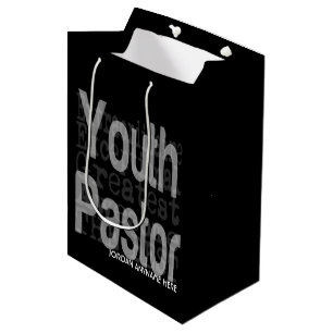 Youth Pastor Extraordinaire CUSTOM Medium Gift Bag