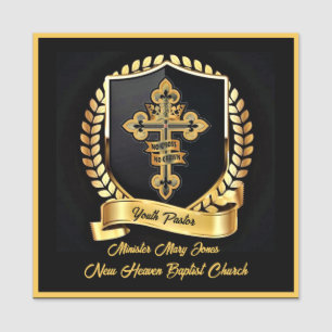 Youth Pastor  name tag