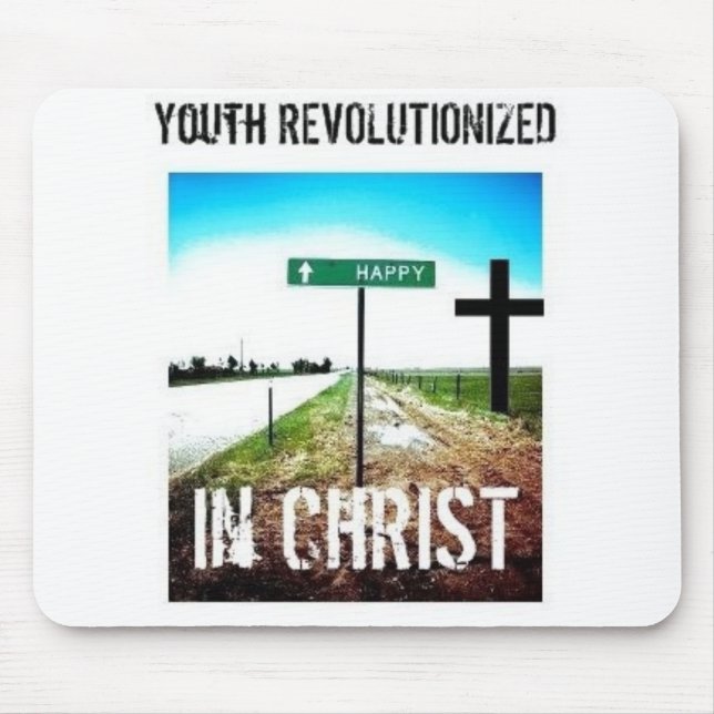 Youth Revolutionised in Christ Mousepad (Front)