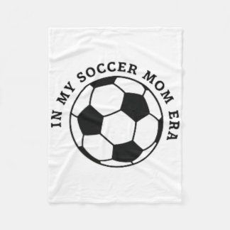 Youth Soccer Mum, Team Mum Soccer Game Days Mum Si Fleece Blanket