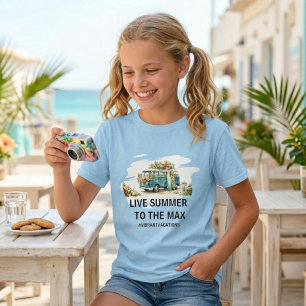 Youth Summer Customised Phrase Quote Shirt