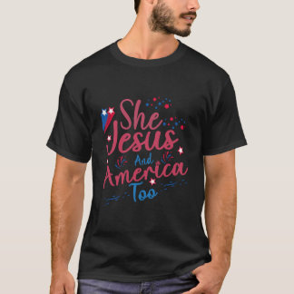 Youth USA Christian T-Shirt – She Loves Jesus
