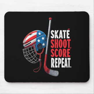 Youth Usa Ice Hockey Jersey Ice Boys Hockey Birthd Mouse Mat
