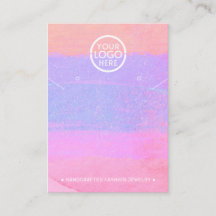 Youthful Chic Logo Necklace & Earrings Display