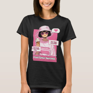 Youthful & Stylish Breast Cancer Family Support T-Shirt