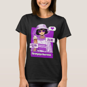 Youthful & Stylish Fibromyalgia Family Support T-Shirt