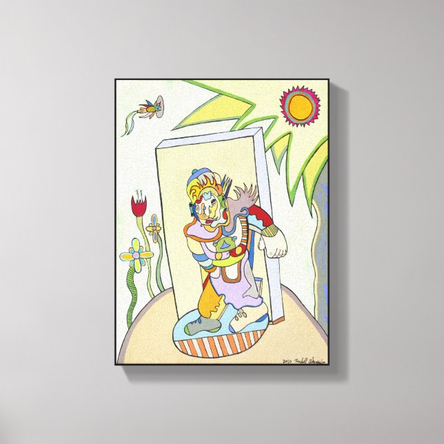 "Youthman" by Ruchell Alexander Canvas Print (Front)