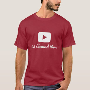Youtube Channel Youtuber Vlogger T-Shirt