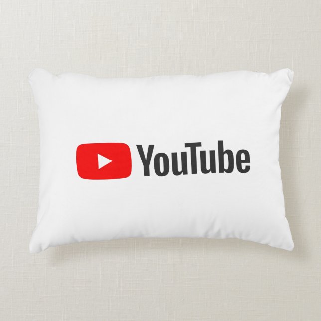 Youtube  decorative cushion (Front)