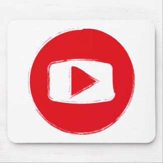 YouTube icon Mouse Mat