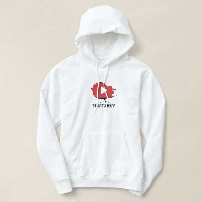 youtube logo hoodie (Design Front)