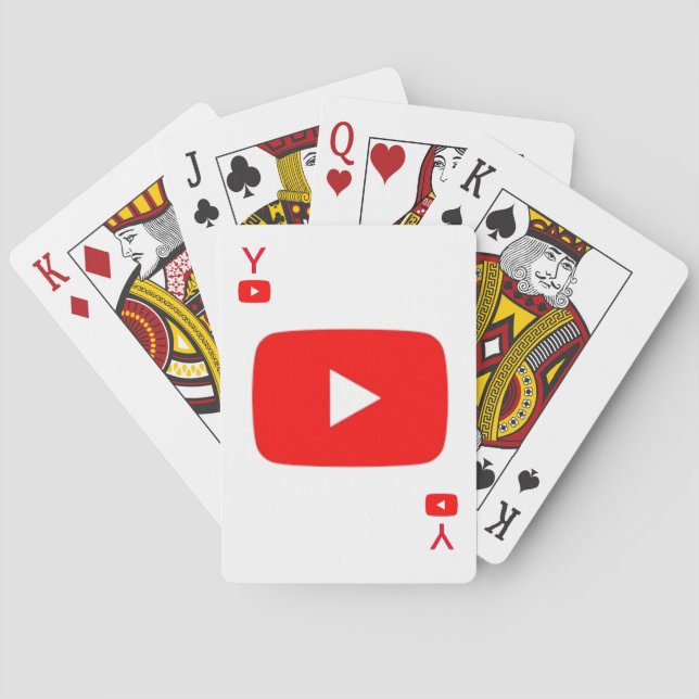 Youtube Playing Card (Back)