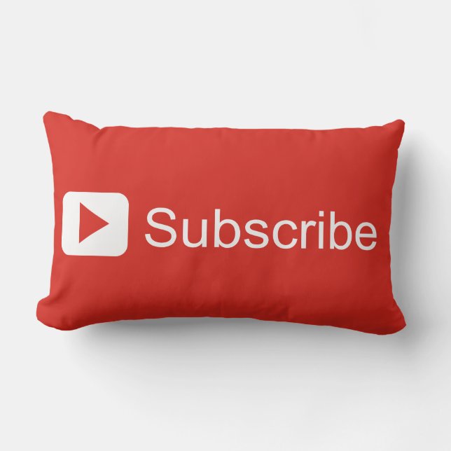 Youtube Subscribe Pillow (Front)