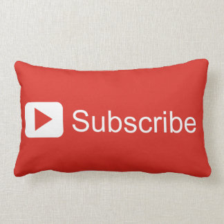 Youtube Subscribe Pillow