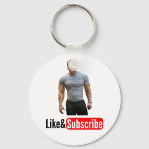 YouTube tag Key Ring