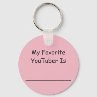 YouTuber KeyChain