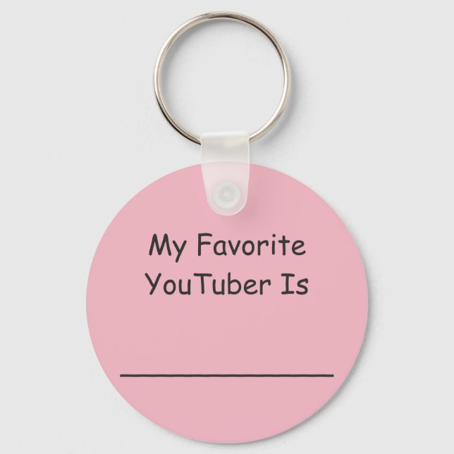 YouTuber KeyChain (Front)