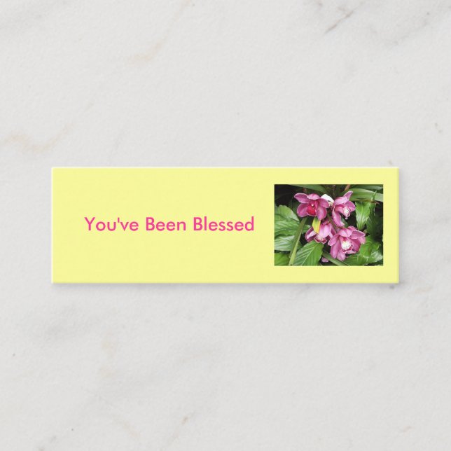 You've Been Blessed Game Card (Front)