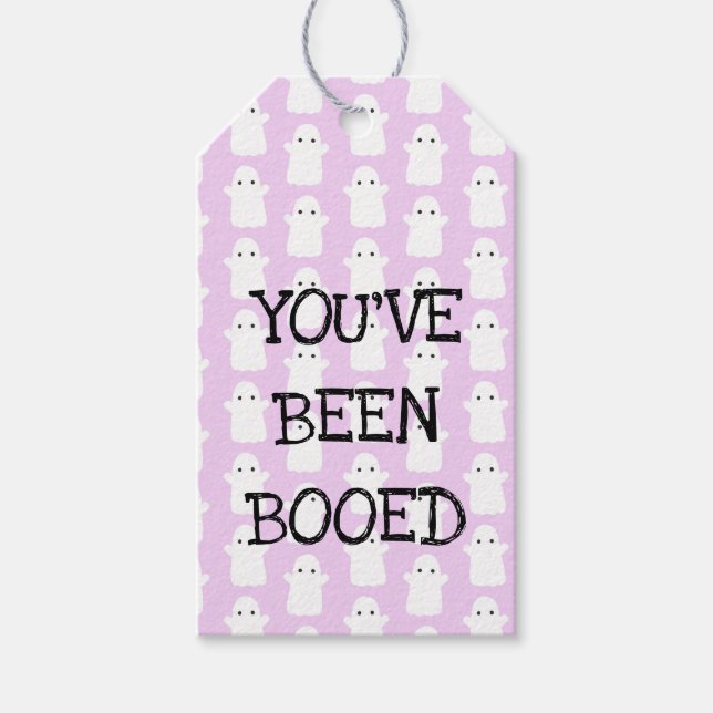 You've Been Booed Gift Tag (Front)