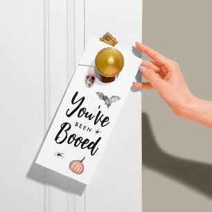 You've Been Booed Neighbourhood Halloween Game Door Hanger