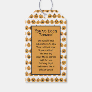 You've Been Boozed Gift Tag