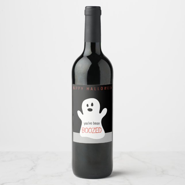 You've Been Boozed Labels (Front)