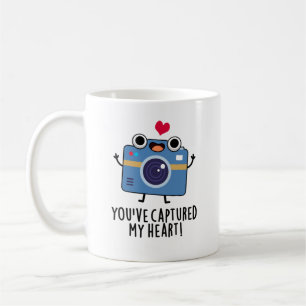 You've Captured My Heart Funny Camera Pun Coffee Mug