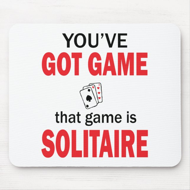 You've Got Game Mouse Mat (Front)