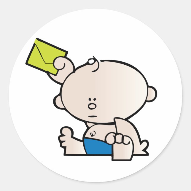 You've Got Mail Envelope Seal Sticker (Front)