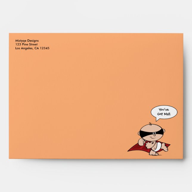 You've Got Mail Superhero Envelope (Front)