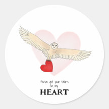 You've Got Your Talons in My Heart Owl