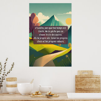 You've only got one life poster