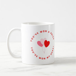 YOU'VE WON MY HEART COFFEE MUG