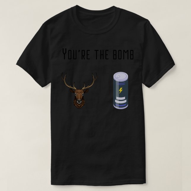 Youx27re The Bomb T-Shirt (Design Front)