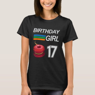 YOYO 17 Years Old Birthday For Girls Kids YOYO T-Shirt