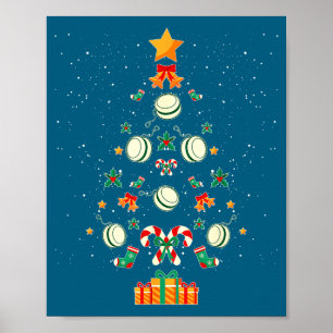 Yoyo Christmas Tree Xmas  Poster