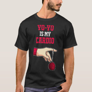 Yoyo is My Cardio Funny Hobby Retro 90s  T-Shirt