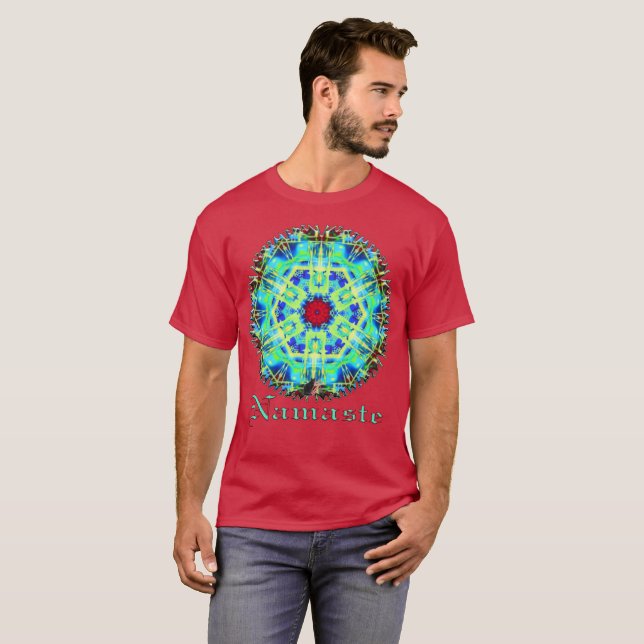 Yoyo Namaste Kaleidoscope T-Shirt (Front Full)