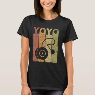 Yoyo Vintage Yoyo Player Retro Yoyoing  1 T-Shirt