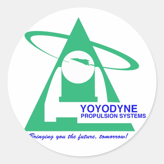 Yoyodyne Propulsion T-Shirt Classic Round Sticker (Front)