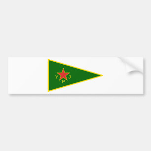 YPJ Flag Bumper Sticker