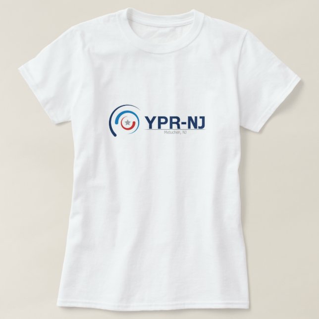 YPR-NJ ladies logo tee (Design Front)