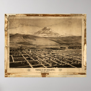 Yreka, California (1884) Poster